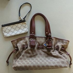 Dooney & Bourke handbag with wristlet